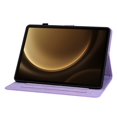 thumbnail image 3 of Tablet Case for FOXDOCK Samsung Galaxy Tab S10 Plus – Premium PU Leather Cover with Lily Embossed Design, Card Slots, 3 of 6