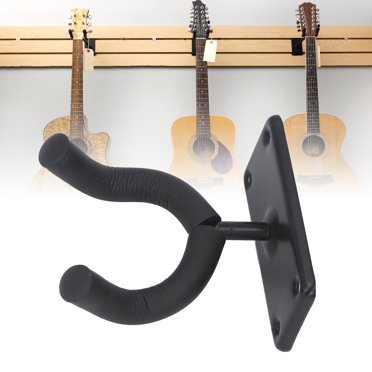 Support Mural pour Guitare, Crochet de Montage Mural Pratique Affichage Parfait Facile à Installer avec Vis pour Basses