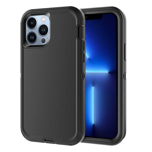 iPhone 14 Case Shockproof Dust/Drop Proof 3-Layer Full Body Protection Rugged Heavy Duty Durable Cover Case for Apple iPhone 14 6.1-inch