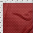 thumbnail image 3 of oneOone Silk Tabby Red Fabric Tribal Sewing Craft Projects Fabric Prints By Yard 42 Inch Wide, 3 of 5