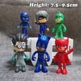 thumbnail image 2 of 6-pack of action figures compatible with PJ Masks, 2 of 4