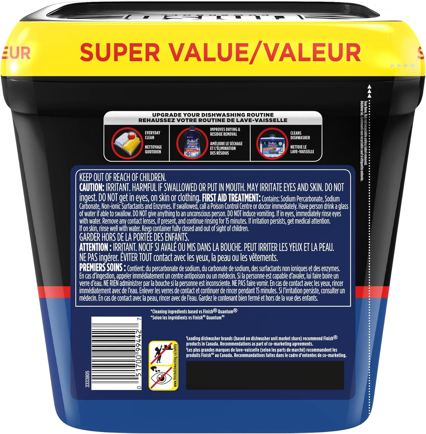 FINISH® - QUANTUM ULTIMATE® Citron 82 ct