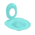 thumbnail image 1 of Cat Toilet Seat Training Kit for Indoor Use — Reusable Pet Trainer for Cats Removable Toilet Training System Washable Cleaning Pad Portable Home Pet Care 3PCS, 1 of 7