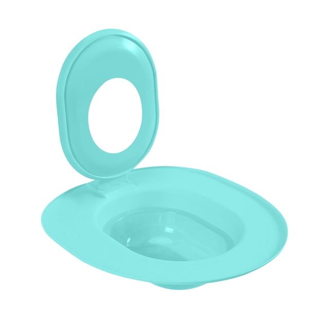 Cat Toilet Seat Training Kit for Indoor Use — Reusable Pet Trainer for Cats Removable Toilet Training System Washable Cleaning Pad Portable Home Pet Care 3PCS