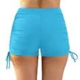 thumbnail image 4 of Lot de 2 (Bleu Pâle 1 Pcs et Rose Vif 1 Pcs) Multipack Femmes Grande Taille Robe de Bain pour Femmes avec Taille Courte Taille Haute, 4 of 7