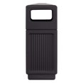 thumbnail image 2 of Safco Canmeleon Outdoor Indoor Recessed Panel Trash Can with Ashtray, 15 Gal, 2 of 6