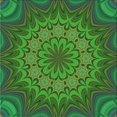 thumbnail image 1 of Ahgly Tapis de Zone Carré Transitionnel Lavable en Machine, 6 Pieds Carré, 1 of 7