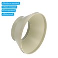 thumbnail image 4 of Unique Bargains 12' to 8' Duct Reducer Connector Ventilation Tube Increaser Adapter Beige 2 Pack, 4 of 5