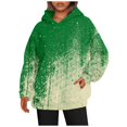 thumbnail image 2 of Mode Quotidienne Polyvalente Décontractée Sweat-Shirts à Manches Longues Sweat-Shirt Dégradé Bleu L, 2 of 5