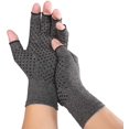 thumbnail image 1 of Arthritis Compression Gloves for Men Women for Arthritis hands, Fingerless Arthritis Gloves for Rheumatoid and Osteoarthritis, Compression Gloves for Arthritis Pain Relief（1 pair）, 1 of 6