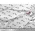 thumbnail image 3 of Soimoi Rayon Fabric Bull Dog Print Fabric by The Yard 42 Inch Wide, 3 of 3