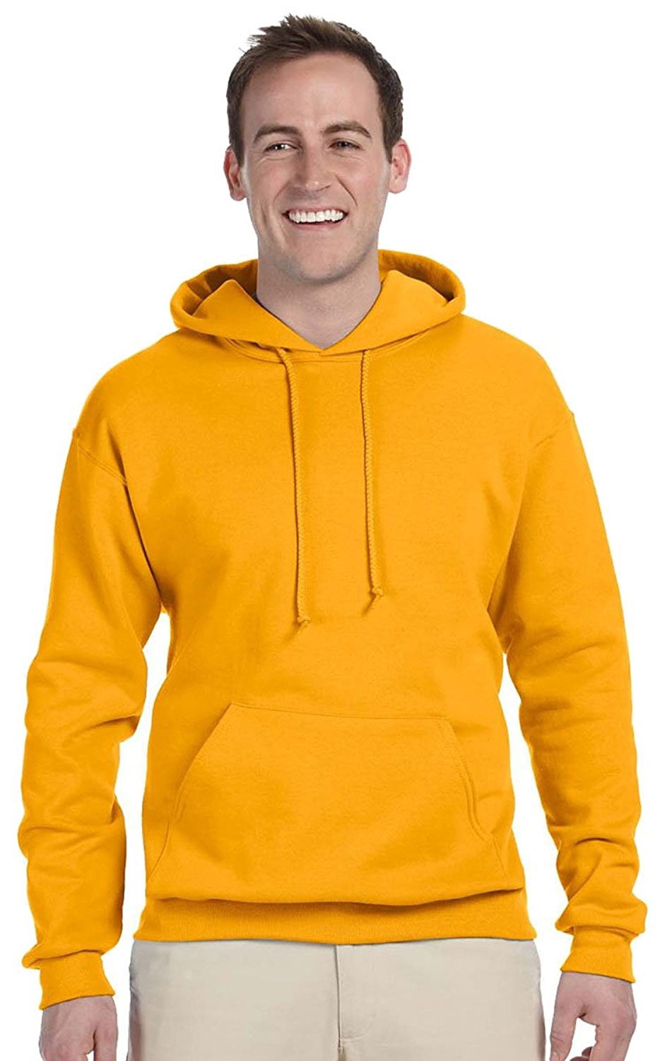 Jerzees Chandail à Capuchon en Molleton NuBlend pour Hommes, TG, Or