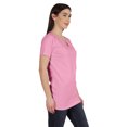 thumbnail image 2 of Inkmeso Haut à Encolure Fendue Long pour Femmes T-Shirt Basique en Coton avec Poche Patch Legging Haut, 2 of 7