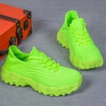 thumbnail image 4 of Dakaela Chaussures de Marche pour Femmes à Enfiler Tennis Course Espadrilles 2025 Mode Décontractée Chaussures pour Femmes Vert 9, 4 of 8