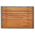 thumbnail image 2 of vidaXL Chaises Longues de Jardin 2 Pcs avec Table Gris Rotin Poly, 2 of 4