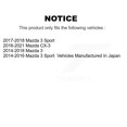 thumbnail image 2 of Kugel Front Wheel Bearing Hub Assembly 70-513354 for Car Mazda 3 CX-3 Sport, 2 of 11