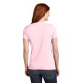 thumbnail image 5 of Hanes T-Shirt à Col en V Nano-T pour Femmes, TP, Rose Pâle, 5 of 5