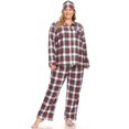 thumbnail image 1 of White Mark Pyjama Trois Pièces à Boutons pour Femme, 1 of 5