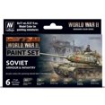 thumbnail image 1 of vallejo VJP70202 World War II Soviet Armour & Infantry Paint Set, 1 of 2
