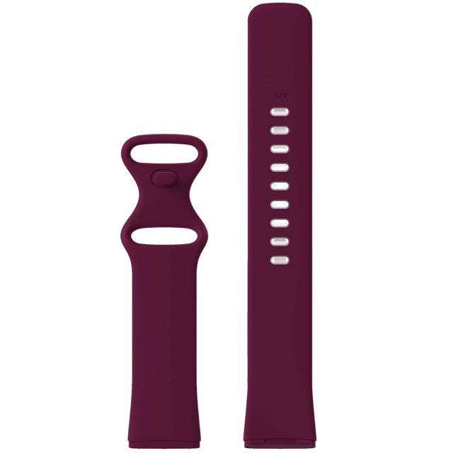 HEVIRGO Adjustable Waterproof Silicone Replacement Wrist Watch Strap for Versa 3 Sense