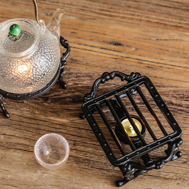 Portable Teapot Warmer Holder Candle Heater Teapot Warmer for Kitchen