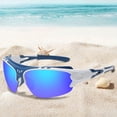 thumbnail image 3 of D Sports Sunglasses For Men Women Outdoor Cycling Windproof Uv Protection Tac Lens Scratch Resistant Waterproof 6 X 4.7 X 1.9 Inches Lightweight Design, 3 of 5
