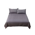 thumbnail image 2 of Fall Bedding Microfiber Sheets, Bed Sheets Sets Women Bedding, Sheet Light Bedspread for Summer, Bed Cover Set Bedding for Men(A), 2 of 6
