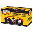 thumbnail image 1 of Berry Plastics 1190270 20 Pack, 42 Gallon, Black Contractor Bag, 1 of 1