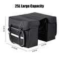 thumbnail image 4 of Lisbinx Bicycle Rear Rack Bag With-Stable Hooks & Large Pockets, Bike Trunk Bag,Anti-Tear Bike Storage Bag For Cycling Touring/Commuting/Shopping Holiday Deals, 4 of 9