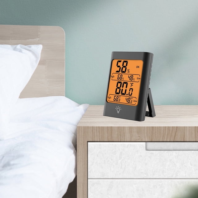 KTTECTOA Thermometers Indoor Electronic Digital Display Thermometers Hygrometer Thermometers Hygrometer Is Suitable for Indoor Vegetable Sheds Clearance Home Decor Canada Days Decor