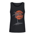thumbnail image 2 of LSLJS Tank Tops Men Coconut Tree Sunset Print Sleeveless Muscle Shirt Beach Tank Tops, 2 of 5