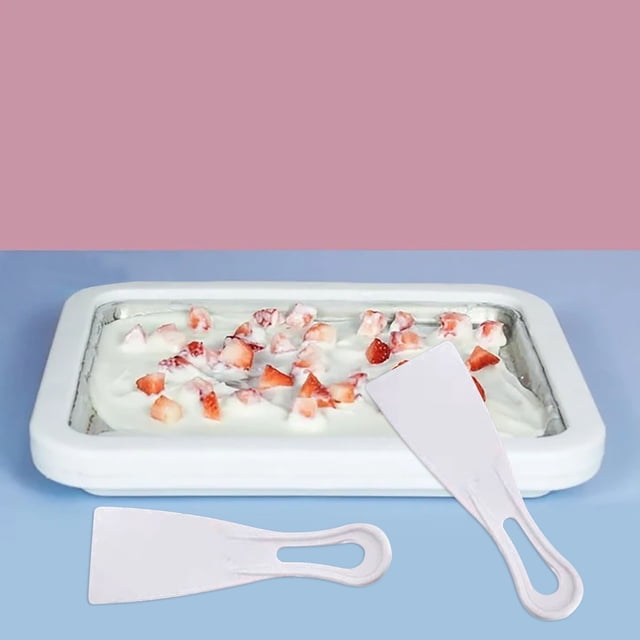 CEHVOM Instant Ice-Cream Maker,Household Ice Cream Machine Children's Homemade Milk Ice Cream Stir-frying Machine Clearance
