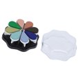 thumbnail image 2 of Petal  Pad, Cotton Curtain Stable And Durable 8 Color Finger Ink  Pads Exquisite Simple To Use With 10 Pcs For Various Styles Of Curtains 1023 Boardwalk, 2 of 8