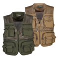 thumbnail image 4 of S SERENABLE Men Fishing Vest Breathable Multi-Pocket Mesh Waistcoat Photo Travel Work Jacket 3XL, 4 of 9