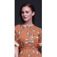 thumbnail image 4 of Bimba Robe Kimono Imprimée Oiseau Fleur & Paradis en Rayonne Manches Longues Maxi Fendue d'Été-TTTG, 4 of 6