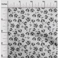thumbnail image 2 of oneOone Rayon White Fabric Floral Craft Projects Decor Fabric Printed By The Yard 56 Inch Wide, 2 of 4