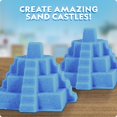 thumbnail image 2 of NATIONAL GEOGRAPHIC Play Sand - 24 LB Bulk Sand Kit with 6 Castle Molds (Blue) - A Fun Sensory Activity, 2 of 5