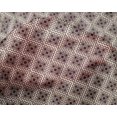 thumbnail image 4 of oneOone Silk Tabby Fabric Ethnic Geometric Flame Stitch Fabric Prints By Yard 42 Inch Wide, 4 of 4