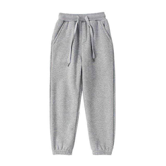 CHUANK Kids Boys Girls Sweatpants Workout Pants High Waisted Drawstring Trackpants Cinch Bottom Trousers