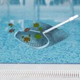 thumbnail image 4 of Dvkptbk Filet de Nettoyage Filet de Piscine Robuste Sac de Filet de Piscine Fournitures de Nettoyage de Piscine Écumoire de Piscine Râteau de Nettoyage de Feuilles de Piscine Filet à Mailles Fines Fournitures de Nettoyage, 4 of 7