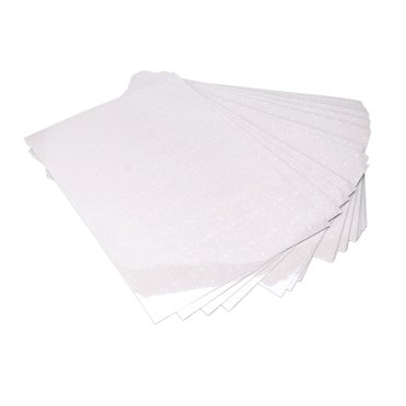 A4 Holographic Laminate Sheets, 50 Sheets Holographic Cold Laminate Sheet Cuttable Widely Used  For Badge Type 1,Type 2