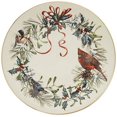 thumbnail image 3 of Lenox Hiver Salutations Ensemble de 6 Assiettes à Salade, Ivoire, 3 of 5