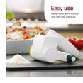thumbnail image 4 of Zyliss Râpe à Fromage Classique - Râpe à Fromage Rotative - Râpe à Fromage Portative avec Poignée - Râpe pour Légumes, Chocolat, Fromage Dur et Noix - Blanc, 4 of 7