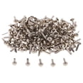 thumbnail image 2 of jifeng 100 Pcs Pinces Rondes en Métal pour Attaches Papier 5.5x11mm, 2 of 6