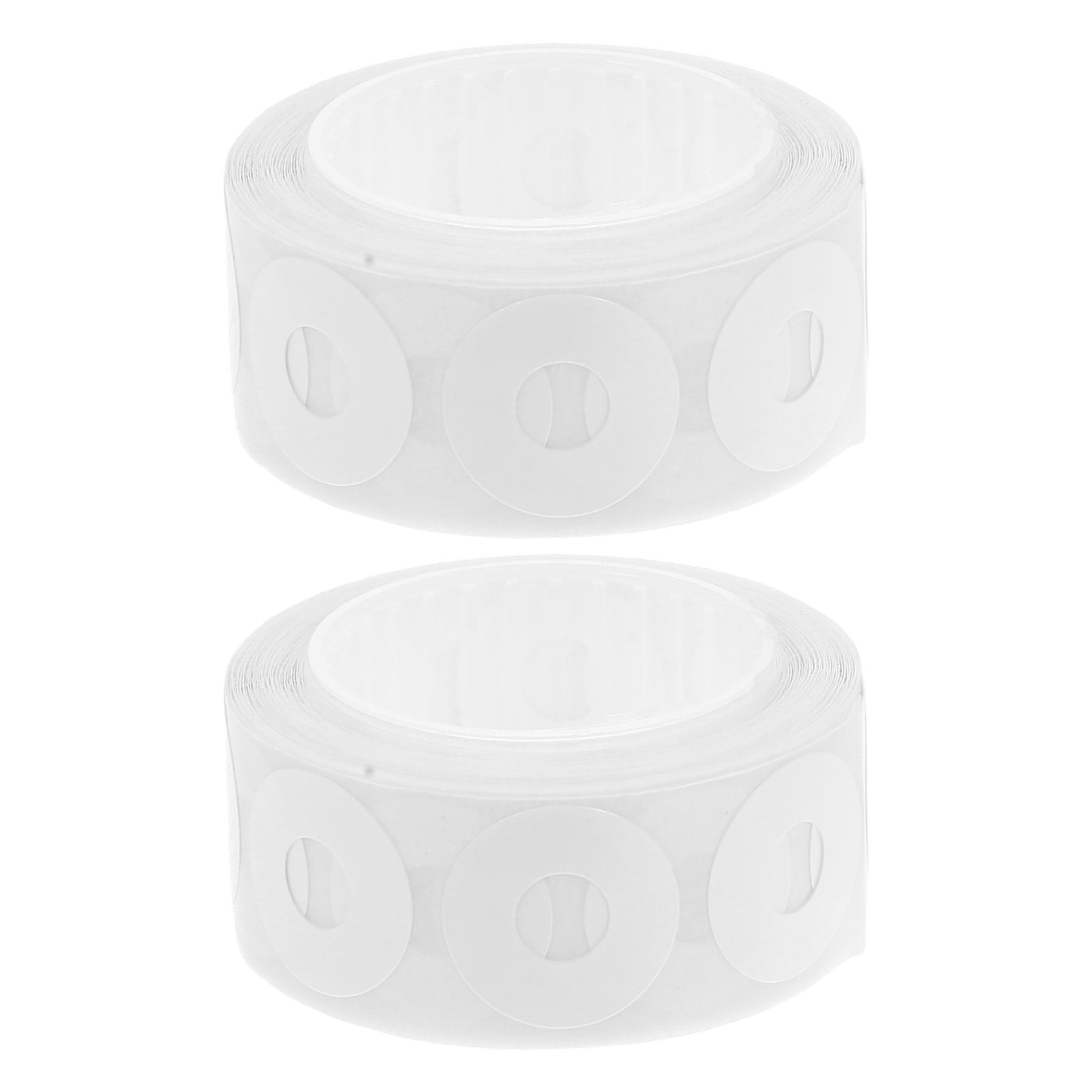 1 Roll Of Binder Hole Reinforcement Stickers PVC Self-Adhesive Hole Protectors For Ring Binders Ring Reinforcement Stickers