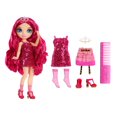 thumbnail image 4 of Rainbow High Jr High Stella Monroe – Poupée-mannequin de 9 po (23 cm) ROSE FUCHSIA, 4 of 5