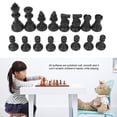 thumbnail image 3 of International Chess Pieces Standard Tournament Chessmen With Bottom Lint Suitable For Adults And Children 6+ Years Old, 3 of 8