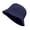 Navy, variant on Bucket Hats Unisex Double Side Wear Reversible Bucket Hat Trendy Cotton Twill Canvas Sun Fishing Hat Fashion Cap Bucket Hats winter hats