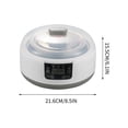 thumbnail image 3 of Stainless Steel Yogurt Maker Machine | Automatic Homemade DIY Yogurt, Natto & Rice Wine Maker | Intelligent Constant Temperature Control with Timer, 3 of 9