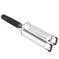 thumbnail image 3 of 3-sided Stainless Steel Cheese Grater Handheld Cheese Shredder with Hanging Hole Multipurpose Hand Grater for Home Restaurant Bakery, 3 of 9